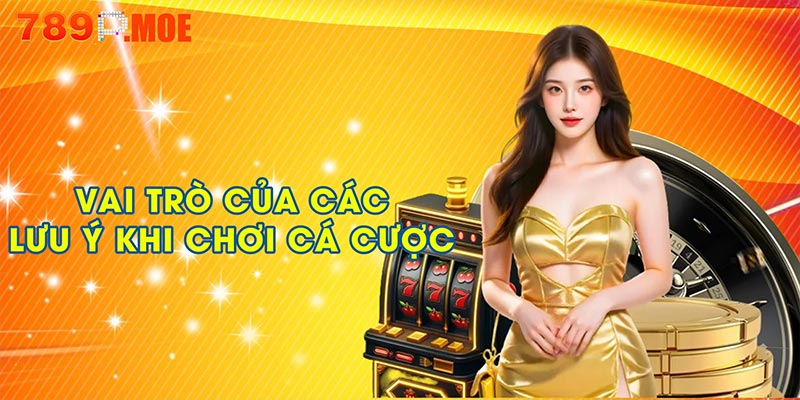 Vai trò của các lưu ý khi chơi cá cược tại 789P